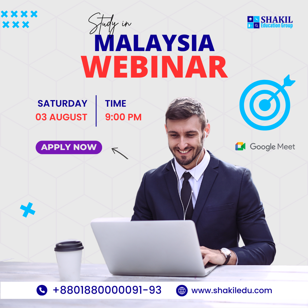 Shakil Education Group Malaysia Webinar Banner