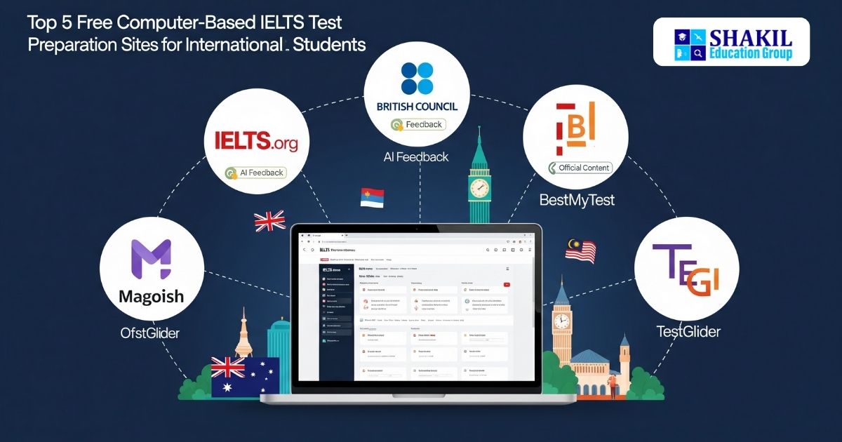 Top 5 Free Computer-Based IELTS Test Preparation Sites for International Students Picture